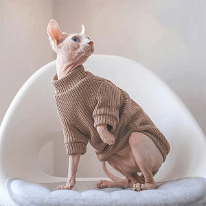 猫服 ニット セーター 秋 冬 寒さ対策 犬服 スフィンクス猫 キャットウェア シャム デボンレックス 柔らかい 肌着 抜け毛対策 つなぎ 部屋着 ペット おしゃれ ルームウェア アビシニアン 着