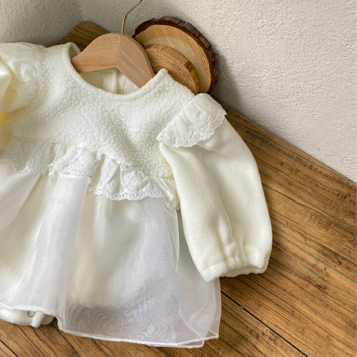 楽天市場】セレモニードレス 帽子セット セレモニーロンパース ベビー 