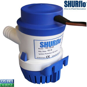 ★31日までエントリーでP10倍!★電動ビルジポンプ SHURFLO 700GPH 商品番号:31945 【ユニマットマリン・大沢マリン・ボート用品・船舶】