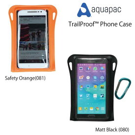 アクアパック TRAILPROOF 電話保護ケース Phone Case Matt Black (080) / Safety Orange(081)