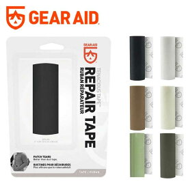 【31日までエントリーでP10倍!】 ギアエイド GEAR AID テネシアス リペアテープ 補修用 強力 | ギア用 リペア リペアシート 補修 穴 ダウンジャケット テント 寝袋 修理 破れ リュック 靴 リュックサック 穴あき ザップ 補修テープ 引っかけ 修復 補修材