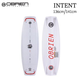 【エントリーでポイント10倍】OBRIEN オブライエン INTENT 136/141 | 手塚翔太 モデル ウェイクボード ホワイト