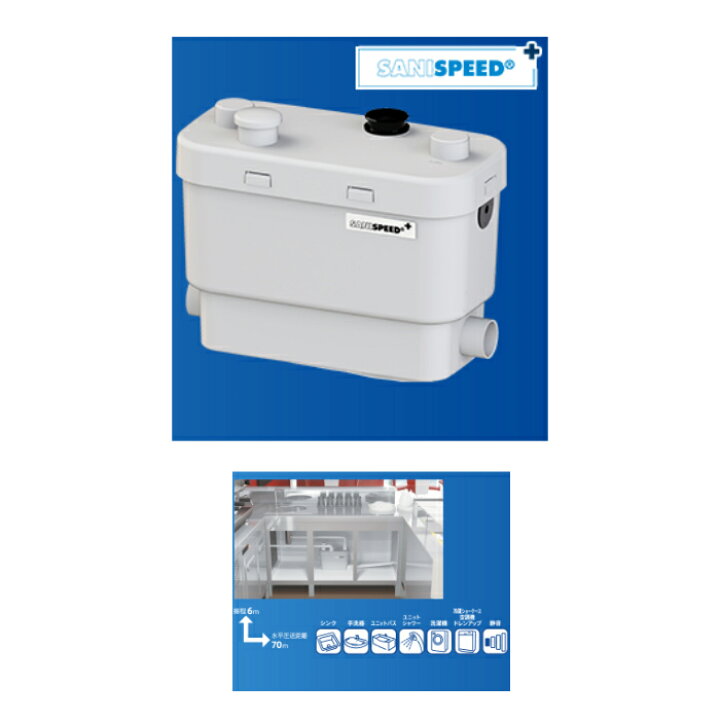 楽天市場】SFA SSPPLUS-100 排水圧送ポンプ SFA SSPPLUS-100 サニ 