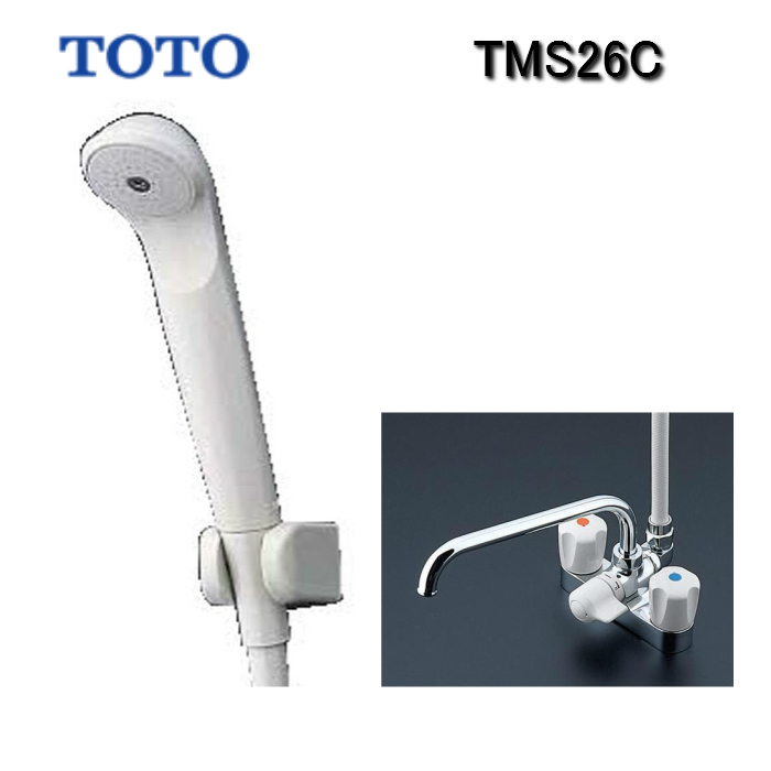 特価キャンペーン TOTO 海外 TMS26C 浴室用台付2ハンドル混合水栓