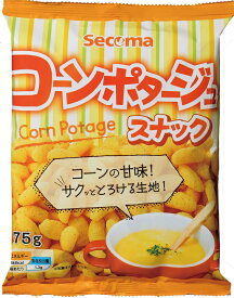 セイコーマート Secoma コーンポタージュスナック 12個入 セコマ せいこーまーと せこま 袋菓子 スナック 12個入 お菓子 コーン とうもろこし コーンポタージュ 送料無料 ケース