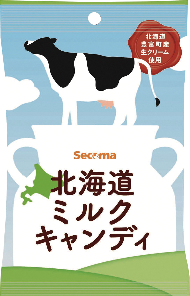 セイコーマート Secoma 北海道ミルクキャンディ 24袋入 セイコーマート セコマ 豊富町産ミルク 牛乳 キャンディ 飴 濃厚ミルク 24個入 ケース 送料無料 ケース