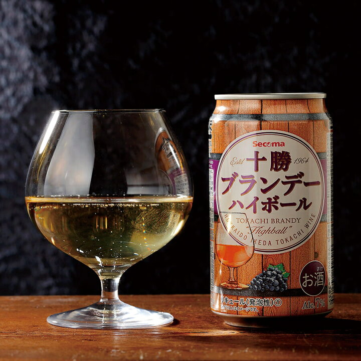 楽天市場 セイコーマート Secoma 十勝ブランデーハイボール ３５０ｍｌ ２４缶入 セコマ 通販 24本入 350ml 北海道 池田町 北海道産ぶどう 十勝ブランデー15 使用 ハイボール サワー 酎ハイ 送料無料 ケース セイコーマート楽天市場店