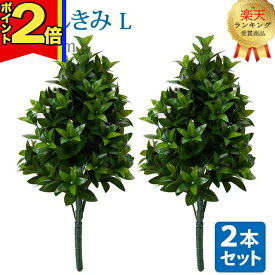 【P2倍|スーパーセール限定】【楽天1位】＼お得な2本セット！／【造花 しきみ L】対 シキミ しきび 樒 仏壇 仏具 まるで本物 全長約64cm 創価学会 SGI おしきみ おしきび しきみ お供え 仏壇 墓参り お彼岸 お盆 造花