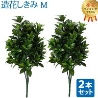 【楽天1位】＼お得な2本セット！／【造花 しきみ M】対 全長約54cm 創価学会 まるで本物 シキミ しきび …