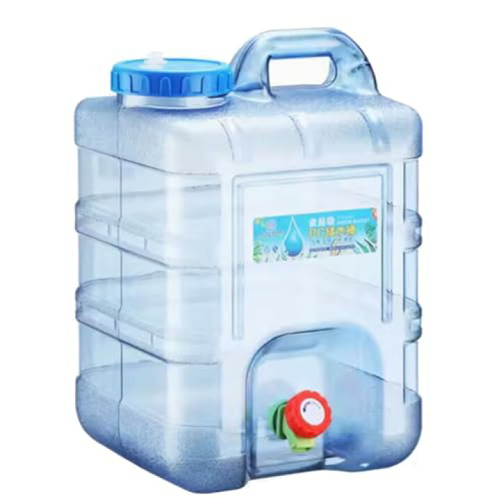 REENEW ウォータータンク 水タンク ポリタンク 5L/10L/15L/20L/24L/28L PC安全素材 大容量 貯水タンク ウォータータンク  水タンク ポリタンク 5L/10L/15L/20L/24L/28L PC安全素材 大容量 貯水タンク コック付き 防災グッズ アウトドア水タンク 旅行  登山 避難 スポ : 大吉 ...