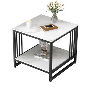 頑丈 組み立て簡単 スタイリッシュ モダン コーヒーテーブル、リビングルームテーブル、小さな正方形のコーヒーテーブル、モダンなセン