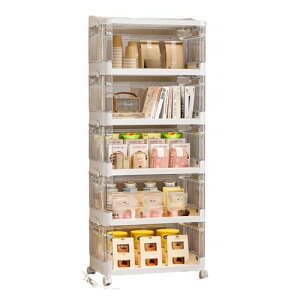 3段階/4段階選択可能 コンパクト収納カート 軽量&スリム設計 360°自在キャスター付き リビング/寝室/バスルーム/キッチン/ベ