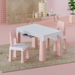 子ども用テーブル 椅子セット キッズデスク チェア 3点セット プレイテーブル 学習机 引き出し付き ローチェア 椅子 勉強机 子供用 デス