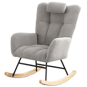 ロッキング チェア ロッキングチェア 室内 揺れる椅子 読書 椅子 ラウンジ リクライニング 一人掛け ?人ソファ 大人用 疲れない いす
