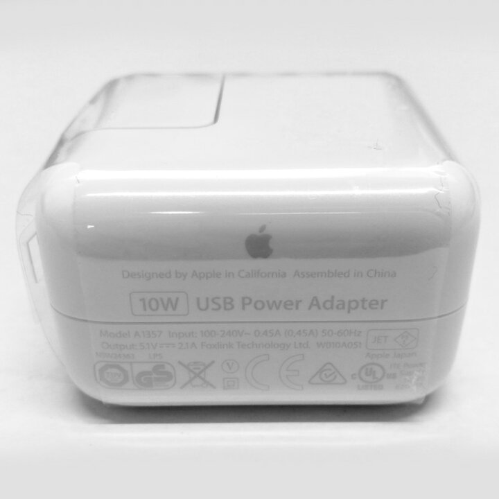 楽天市場】[純正] Apple USB 急速 充電器 パワーアダプター A1357 AC 