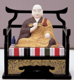 仏壇仏像 仏像 真言宗弘法大師　2.0号【sybp】【w4】