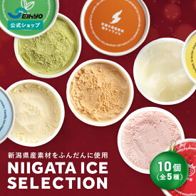 【 セイヒョー公式 】 【 送料込み 】 NIIGATA ICE SELECTION 詰め合わせ アイス ギフト バニラ 緑茶 いちご