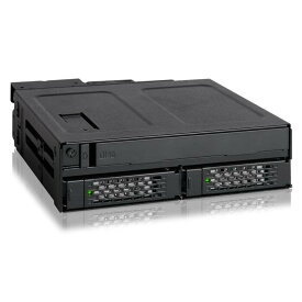 MB602SPO-B ToughArmor リムーバブルケース 1 x 5インチベイ に 1 x Slim ODD + 2 x 2.5 インチ SATA SAS HDD SSD 搭載 ICYDOCK