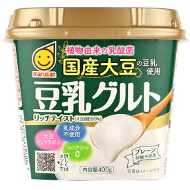 マルサンアイ国産大豆の豆乳使用豆乳グルト 400g