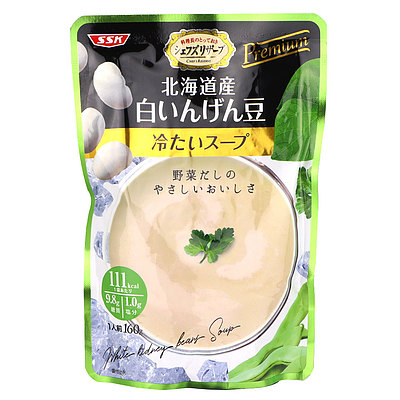 清水食品 北海道産白いんげんの冷たいスープ 160g×5個