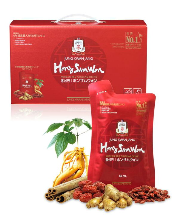 楽天市場】【正官庄 日本公式】 紅蔘元(ホンサムウォン) Hongsamwon 