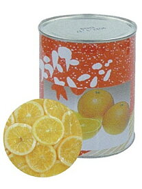 【米田青果】国産ネーブルオレンジ スライス 2号缶×12(内容量950g)
