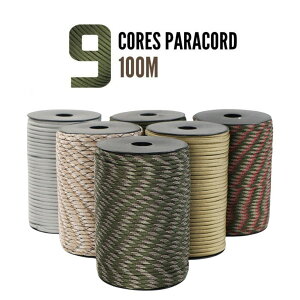 100M/50M 550 �R�p�K�i 9�c �p���R�[�h ���[�v 4mm �A�E�g�h�A�p�p���V���[�g�R�[�h �T�o�C�o���p �P�E�e���g�p �X�g���b�v
