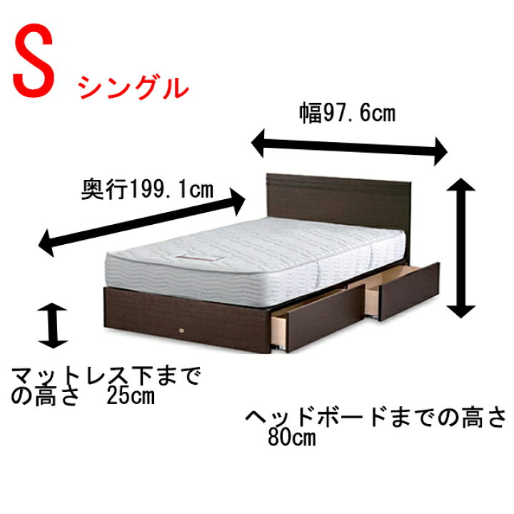 楽天市場】シモンズ ベッド シングル 6.5インチゴールデンバリュー 