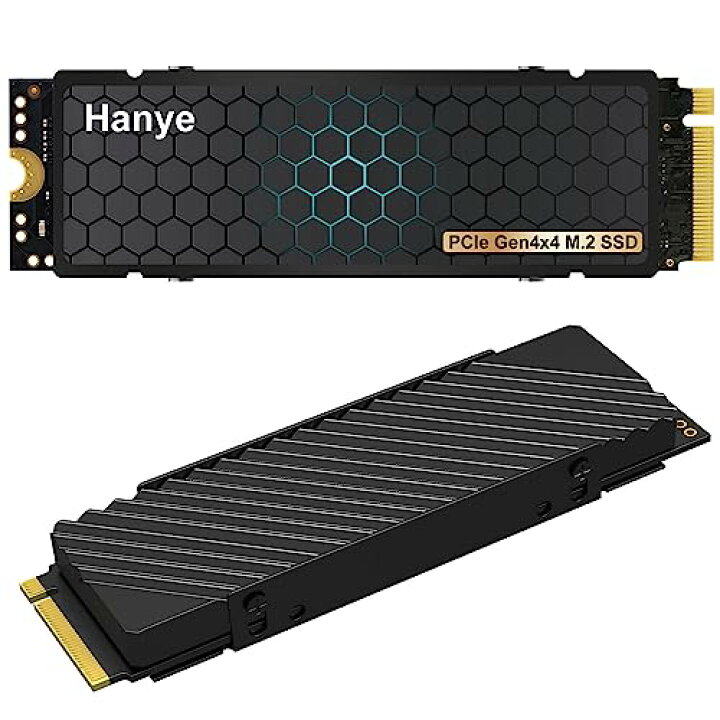楽天市場】Hanye SSD 2TB PCIe Gen4x4 M.2 NVMe 2280 ヒートシンク搭載 