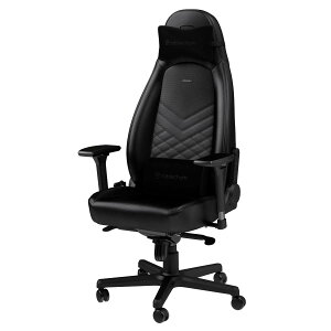 noblechairs ICON �A�C�R�� �Q�[�~���O�`�F�A �I�t�B�X�`�F�A PU���U�[ �u���b�N ���{���K�㗝�X�i NBL-ICN-PU-BLA-SGL