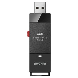 バッファロー SSD 外付け 1.0TB USB3.2 Gen1 読込速度430MB/秒 PS5/PS4メーカー動作確認済 コンパクト 超小型 ブラック SSD-PUT1.0U3BC/N