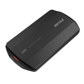 バッファロー SSD-PHP2.0U3-BA [PC対応 USB3.2A/C対応 SSD 2TB ブラック]