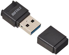 バッファロー BUFFALO USB3.0 microSD専用コンパクトカードリーダー ブラック BSCRM100U3BK