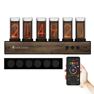 AZUREST Gixie Clock MNV[NbN yAvŃX}zz jLV[ǕLED lSD uv {Ki ubN Wi-Fi f