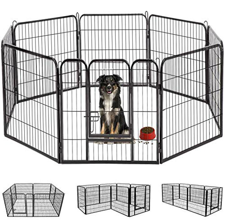 楽天市場】DUDUPET ペットフェンス 大型犬用 中型犬用 ペットケージ 