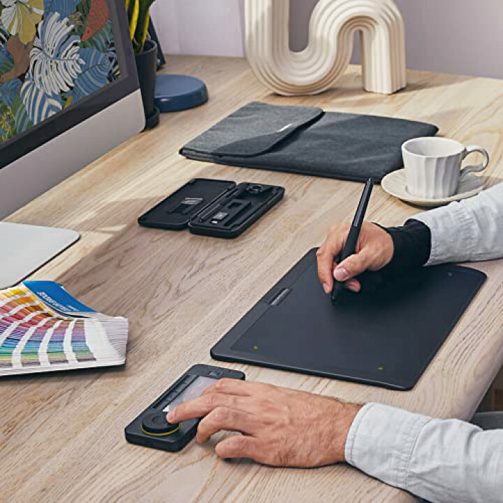 楽天市場】XENCELABS ペンタブレット Medium クイッキーズリモート付き 