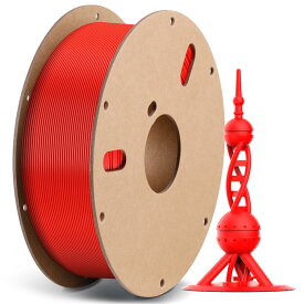 ANYCUBIC 3Dプリンター 高速PLA フィラメント レッド 高速プリント 高精度 純正材料 【1.75mm】【正味1kg】【赤色】