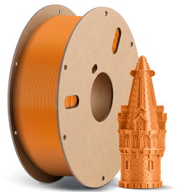 ANYCUBIC 3Dプリンター 高速PLA フィラメント 高速プリント 高精度 純正材料 【1.75mm】【正味1kg】【オレンジ色】