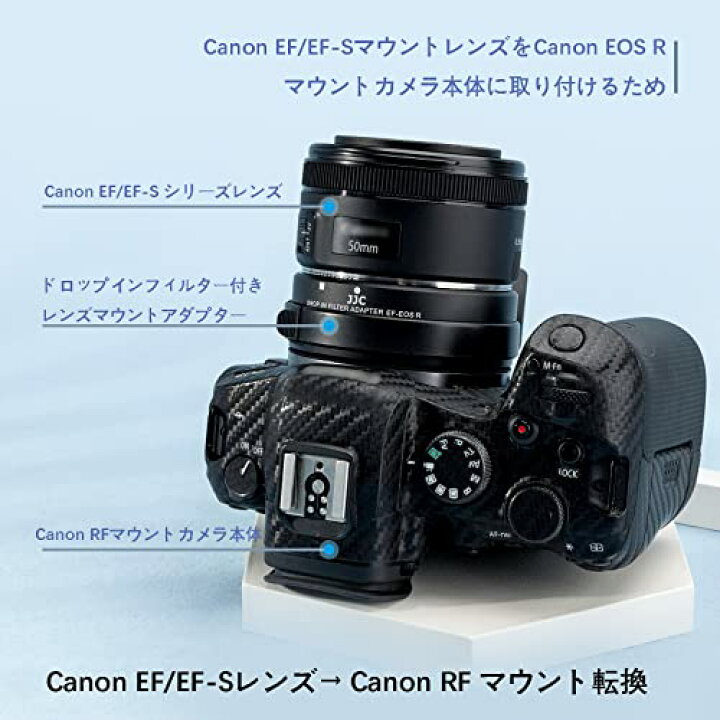 楽天市場】JJC EF-EOSR ドロップインフィルターマウントアダプター UV 