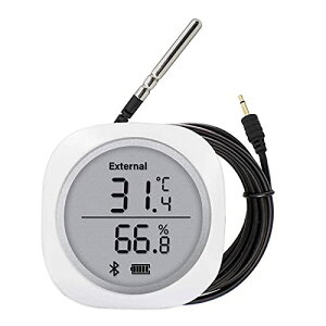 Inkbird xv BluetoothΉ f[^K[ fW^ xv xv X}zŉxxǗ OtL^ v[ut }Olbgt °C°F̐؂ւ xǗ (IBS-TH1 PLUS)