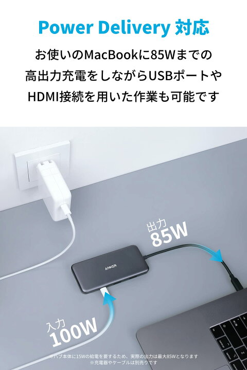 楽天市場】Anker PowerExpand+ 7-in-1 USB-C PD メディア ハブ 85W 