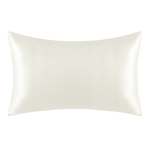 Deconovo シルク枕カバー まくらカバー ピローケース 両面シルク枕カバー 50cmx70cm アイボリー 封筒式枕カバー 美肌 美髪 寝癖軽減 手洗える 良い通気性 四季適応 贈り物 1枚セット