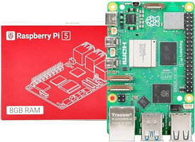Raspberry Pi 5 /ラズベリーパイ5 /日本技適取得済/ 8GB RAM Broadcom BCM2712 quad-core Arm Cortex A76 プロセッサー @ 2.4GHz