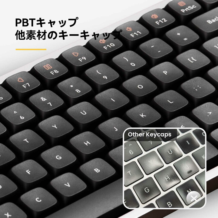 楽天市場】Lofree FLOW100 ロープロファイルメカニカルキーボード 英語 
