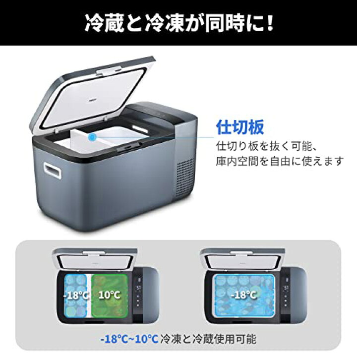 楽天市場】ICECO GO20G 車載冷蔵庫 20L -18℃?10℃ 急速冷凍 ポータブル 