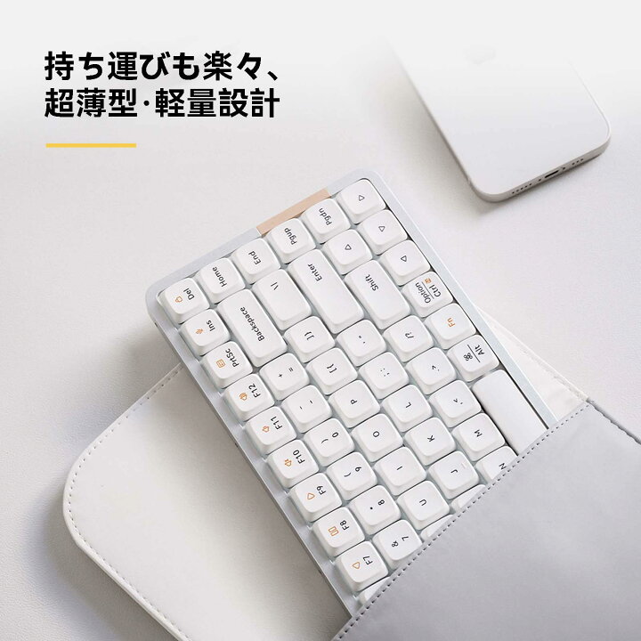 楽天市場】Lofree FLOW ロープロファイルメカニカルキーボード 英語 