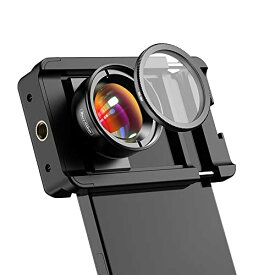 APEXEL 100mm HDマクロレンズ スマートフォン用 携帯用 レンズセット CPLフィルター付き 携帯便利 使用簡単 ストレッチクリップ付属 撮影用 iPhone14/14pro/13/13pro Samsung Sonyに対応