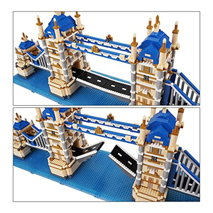 楽天市場】LULUFUN ブロック タワーブリッジ London Tower Bridge 