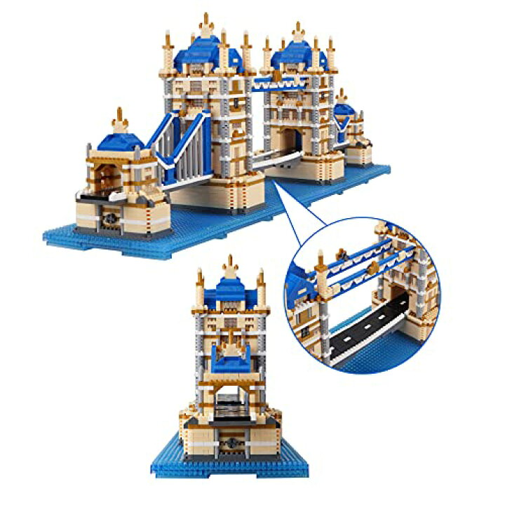 楽天市場】LULUFUN ブロック タワーブリッジ London Tower Bridge 