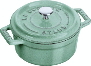 staub �X�g�E�u �u �~�j �s�R �R�R�b�g ���E���h �Z�[�W�O���[�� 10cm �v ������ ���� ���� �z�[���[ �� �y���{���K�̔��i�z La Cocotte Round 40508-702